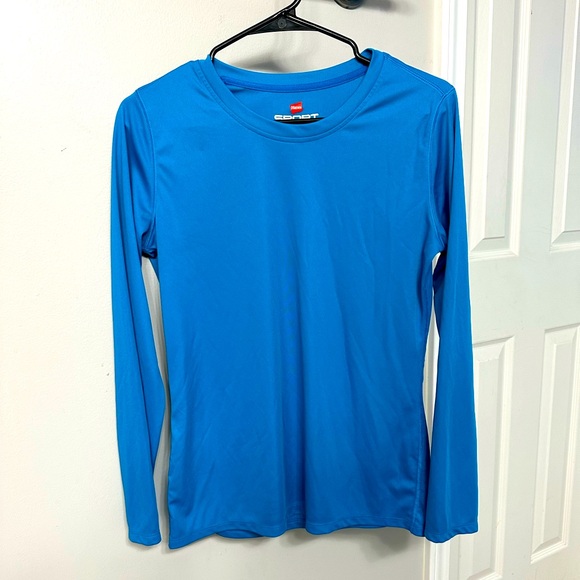 Hanes Sport Cool DRI Women's Performance Long Sleeve T-Shirt - Picture 1 of 2